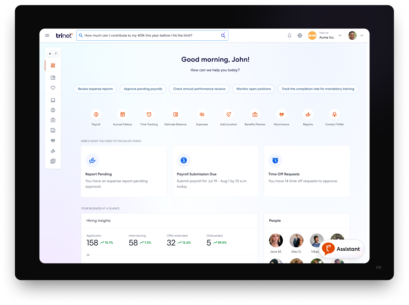 Unifying TriNet's AI Experience